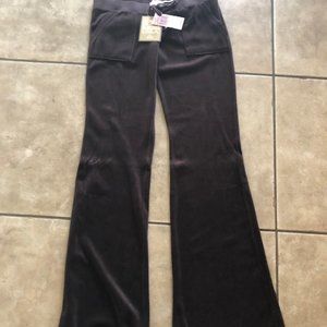 Juicy Couture Chocolate Brown Velvet Tracksuit set